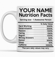 Valentines Day Gifts For Him dubai abu dhabi mug cup fun personalised custom gifts for him for her nutrition facts Gifts For Men