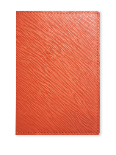 Orange Passport Cover