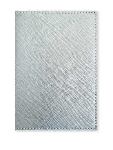 Silver Passport Cover