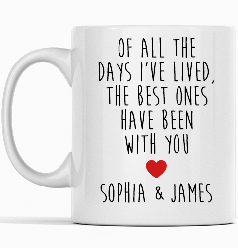 dubai abu dhabi mug cup fun personalised custom gifts for him for her anniversary couples