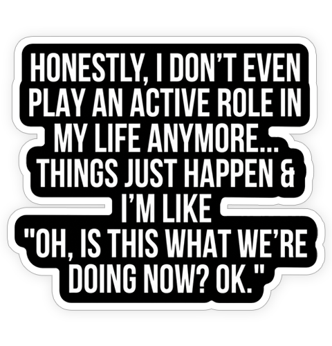Sticker - Active Role