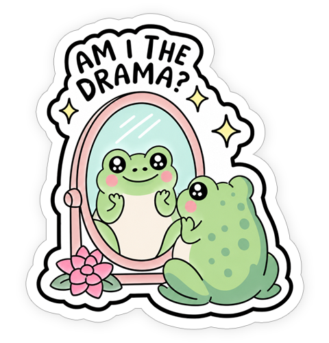 Sticker - Am i the drama?