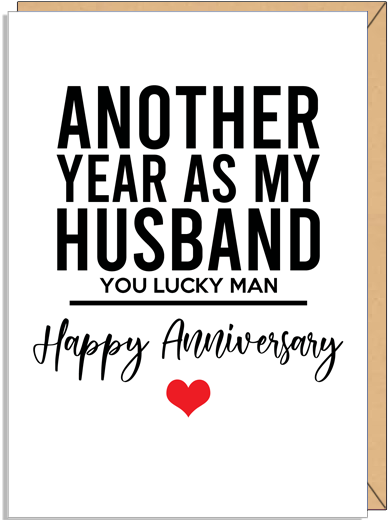 anniversary card funny couples greeting card
