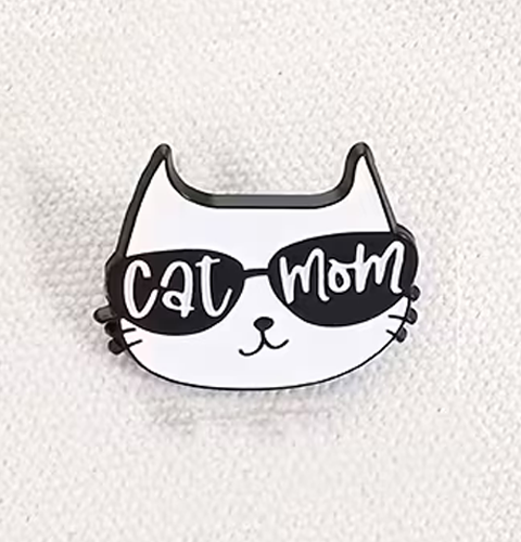 Enamel Pin - Cat Mom