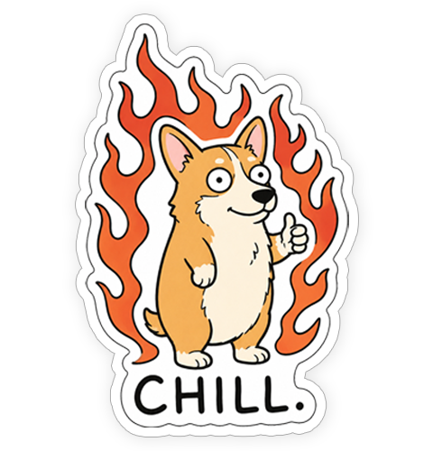 Sticker - Chill