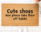 Cute shoes Doormat