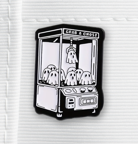 ghost enamel pin fun gift