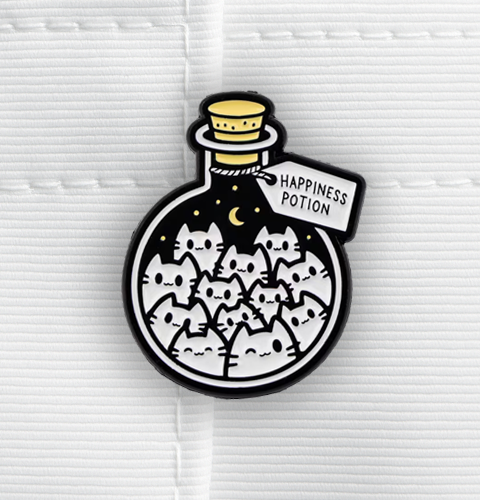 Enamel Pin - Cat Potion