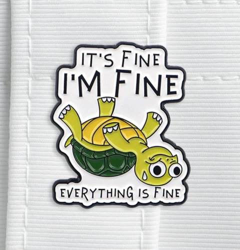 fun cat enamel pin for friends family co workers gift birthdays