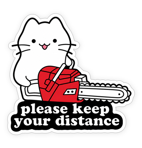 Sticker - Keep your distance