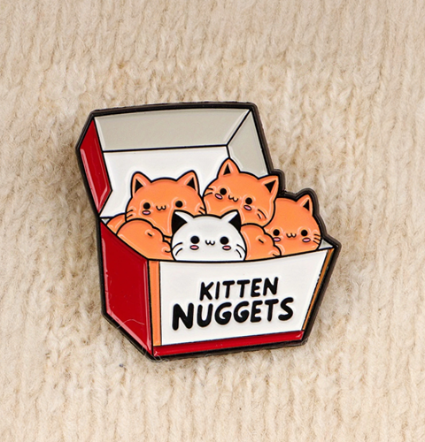 fun cat enamel pin for friends family co workers gift birthdays