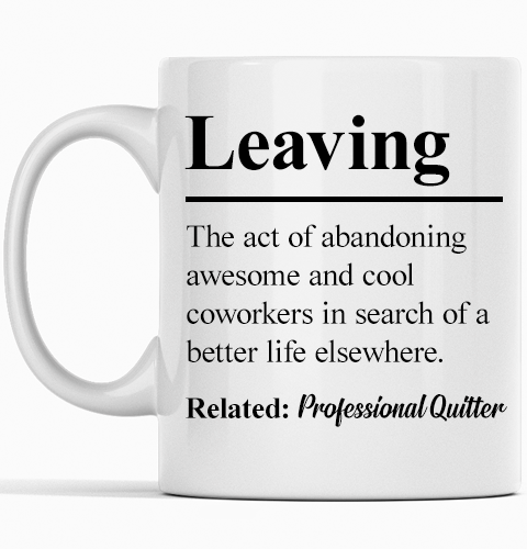farewell gift for colleague mug leaving gift mug