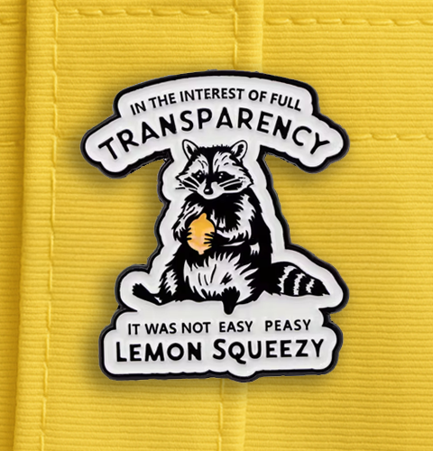 Enamel Pin - Lemon Squeezy