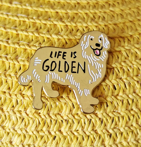 fun dog pin gift