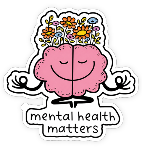 Sticker - Mental health matters