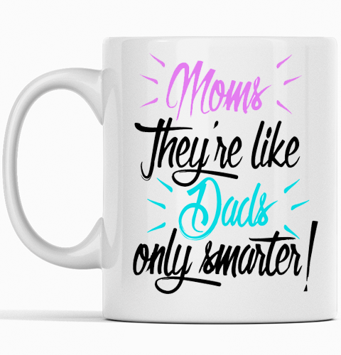 Mother's Day mug with 'Mum' design – perfect gift for moms.