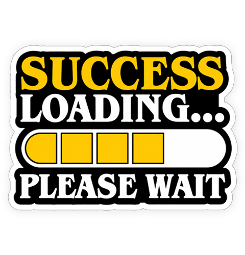 Sticker - Success Loading...
