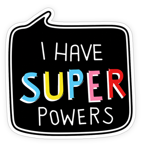 Sticker - Super Powers