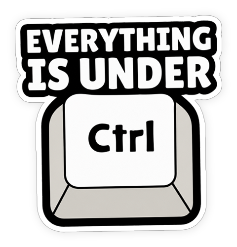Sticker - Under Ctrl
