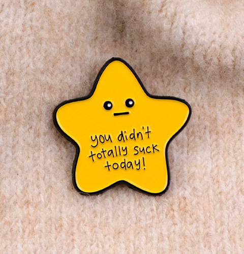 fun cat enamel pin for friends family co workers gift birthdays