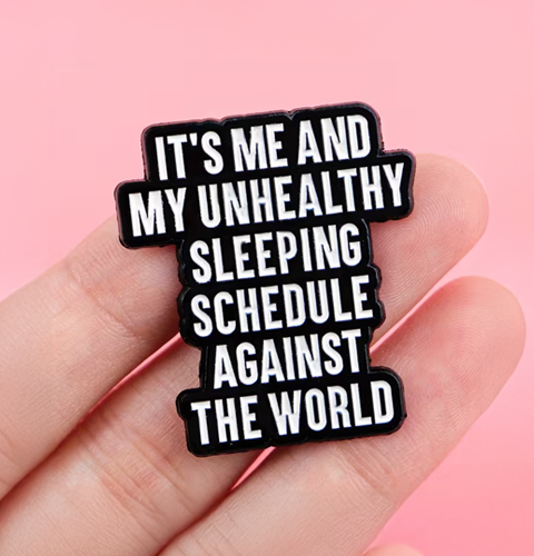Enamel Pin - Against the world