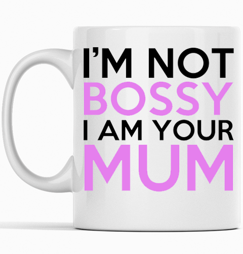 Mother's Day mug with 'Mum' design – perfect gift for moms.