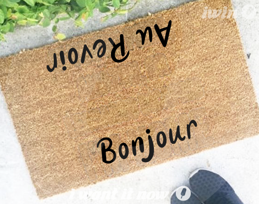 doormat home decor idea new home mat gift idea fun rug custom personalised gift