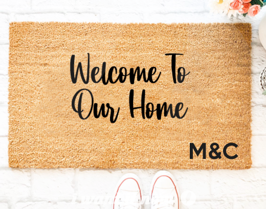 doormat home decor idea new home mat gift idea fun rug custom personalised gift custom