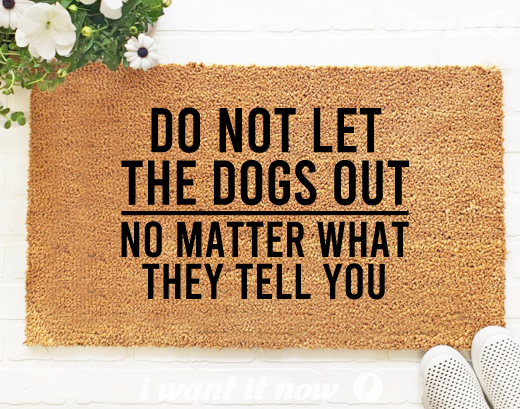funny doomat rug dubai abu dhabi pet gift dog cat