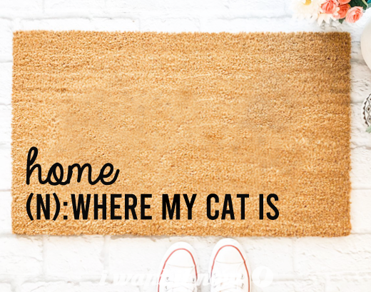 cat gift pet rug doormat new home dubai abu dhabi