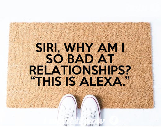 funny doormat siri alexa dubai uae abu dhabi custom