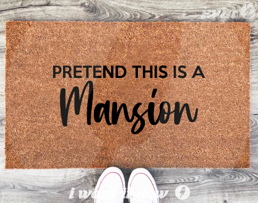 doormat home decor idea new home mat gift idea fun rug custom personalised gift custom