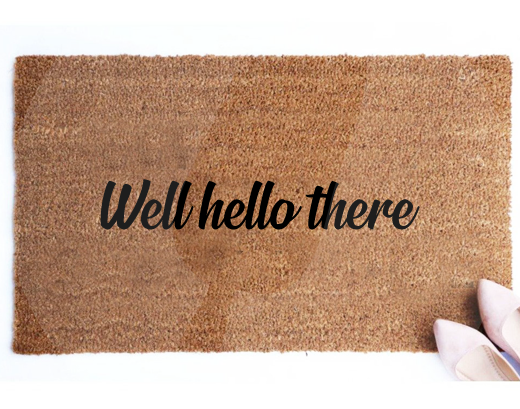 cute mat great gift idea doormat