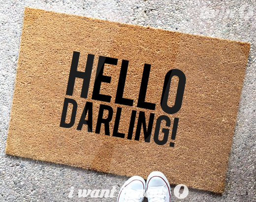 doormat home decor idea new home mat gift idea fun rug custom personalised gift custom