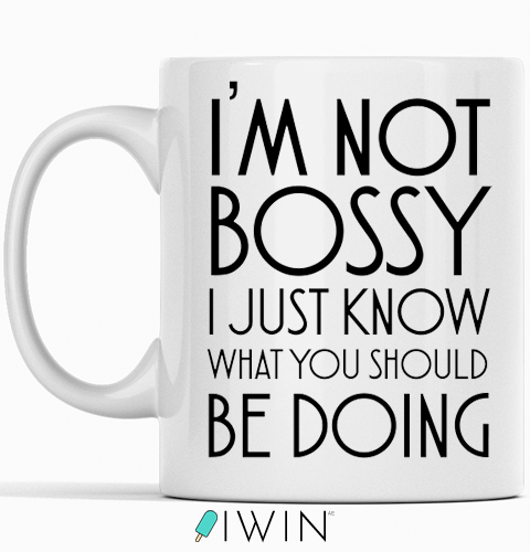 bossy funny office mug dubai gift uae abu dhabi
