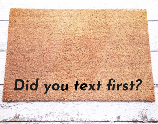 funny cute door mat gift idea text