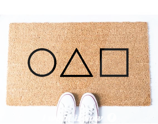 squid games doormat dubai abu dhabi uae custom new home gift