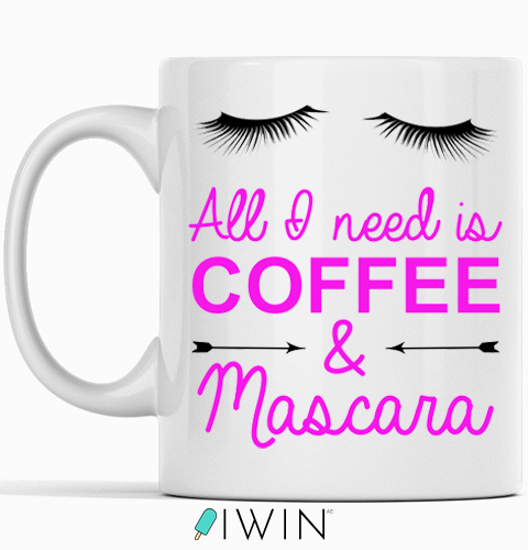 Coffee & Mascara Mug – i want it now