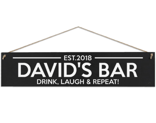 bar sign custom handmade personalized dubai uae