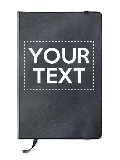 black custom notebook pad office fun gift dubai abu dhabi