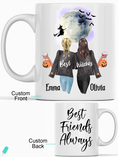 custom personalised best friend mug dubai abu dhabi uae halloween