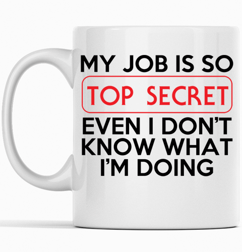 funny top secret office mug gift for him uae dubai Gifts For Men Valentines Day Gifts For Him