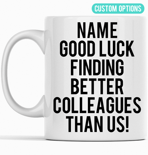 dubai abu dhabi mug cup fun personalised custom gifts for him for her custom farewell mug
