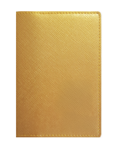 Gold Passport Cover