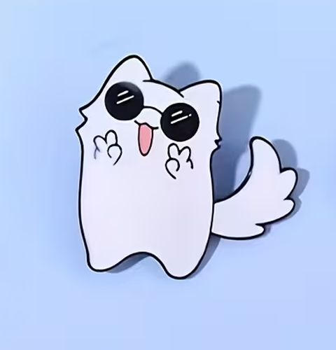 Enamel Pin - Cool Cat