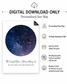 Personalised Star Map – A3 Digital Download