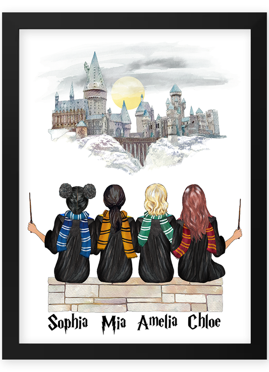 best friend wizard harry potter custom personalised gift idea mother daughter sisters birthday