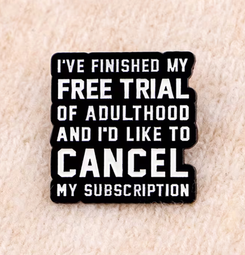 Enamel Pin - Free Trial