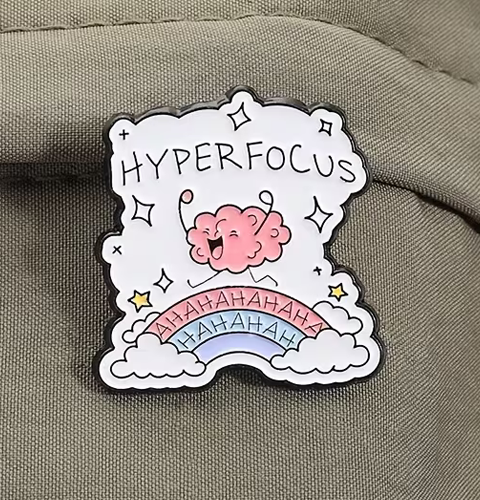 Enamel Pin - Hyperfocus