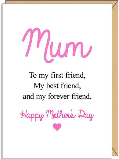 Mother’s Day card with envelope – perfect for showing love and appreciation.